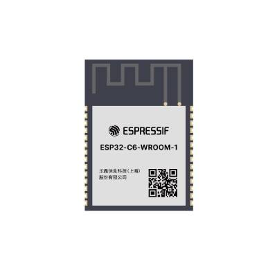 ESP32-C6-WROOM-1-N8 WiFi, Bluetooth, IEEE802.15.4 (Zigbee, Thread) Modülü - 1