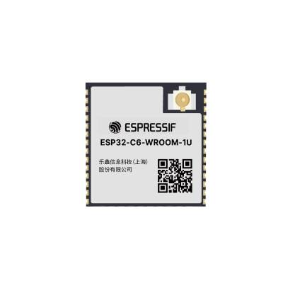 ESP32-C6-WROOM-1U-N8 WiFi, Bluetooth, IEEE802.15.4 (Zigbee, Thread) Modülü - 1