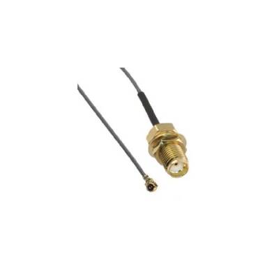 U.FL IPEX SMA Dişi RF Kablo (15cm, 0.81mm MHF4 Coax) - 1